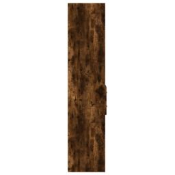 Berkfield Home Highboard Smoked Oak 30x42.5x185 cm Engineered Wood in Brown - thumbnail 5