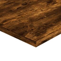 Berkfield Home Wall Shelves 4 pcs Smoked Oak 60x40x1.5 cm Engineered Wood in Brown - thumbnail 7