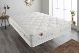"Somnior Star Pocket Cooltouch Quilted Memory & Reflex Foam Mattress 28cm/11"" in White - Size: Double" - thumbnail 2