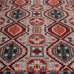 Kukoon Multicolour Low Pile Traditional Persian Velvet Texture Area Rug - Size: 120 cm x 170 cm - thumbnail 9