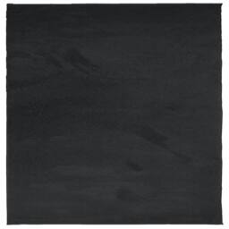 Berkfield Home Rug OVIEDO Short Pile Black 200x200 cm - Size: Medium - thumbnail 9