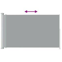 Berkfield Home Patio Retractable Side Awning 220x300 cm Grey - thumbnail 3