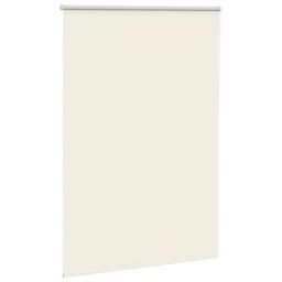 Berkfield Home Roller Blind Blackout Off-White 110x150 cm Fabric Width 105.7 cm Polyester in White - thumbnail 3
