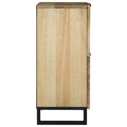 Berkfield Home Sideboard 60 x 33.5 x 75 cm - Made of Solid Mango & Engineered Wood in Brown - thumbnail 4