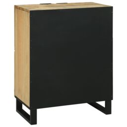 Berkfield Home Sideboard 60 x 33.5 x 75 cm - Made of Solid Mango & Engineered Wood in Brown - thumbnail 5