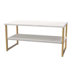 Ready Assembled 2 U Tamworth XXL Coffee Table 1000x500 (Ready Assembled) in Off-White - thumbnail 3