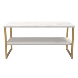 Ready Assembled 2 U Tamworth XXL Coffee Table 1000x500 (Ready Assembled) in Off-White - thumbnail 1