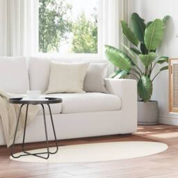 Berkfield Home Rug 'HUARTE' Short Pile Soft & Washable Cream 160x230 cm - Size: Medium - thumbnail 1