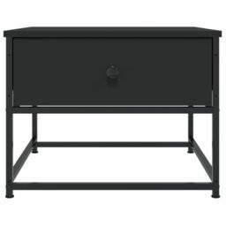 Berkfield Home Coffee Table Black 51x51x40 cm Engineered Wood - Size: 51 x 51 x 40 cm - thumbnail 6