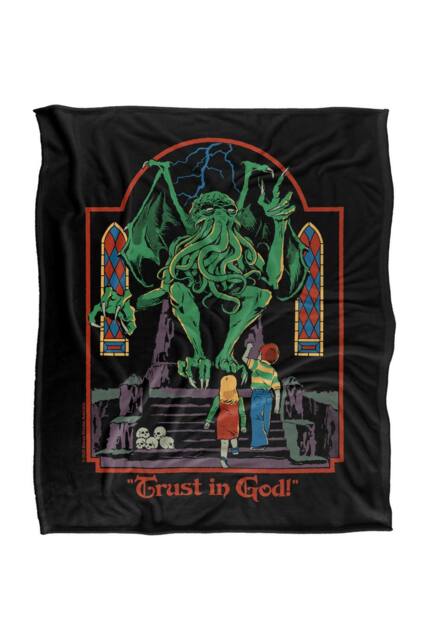 Steven Rhodes Trust In God Silky Touch Super Soft Throw Blanket - Size: Large - image 1