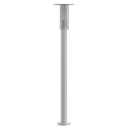 Berkfield Home Outdoor Floor Lamps 3pcs Silver 100 cm Stainless Steel - thumbnail 6
