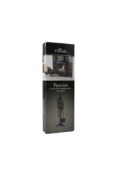 JVL Pennine 4 Piece Fire Companion Set & Stand in Black - thumbnail 5