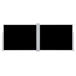 Berkfield Home Retractable Side Awning Black 140x1000 cm - thumbnail 4