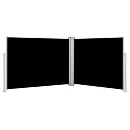 Berkfield Home Retractable Side Awning Black 140x1000 cm - thumbnail 2