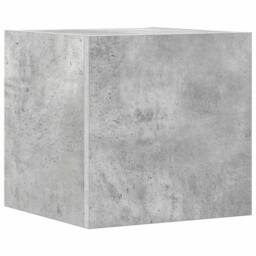 Berkfield Home Practical 8 Piece TV Cabinet Set Concrete Grey Engineered Wood - thumbnail 7