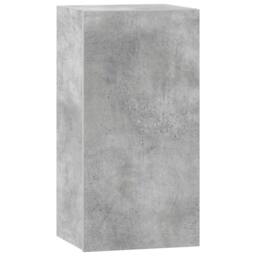 Berkfield Home Practical 8 Piece TV Cabinet Set Concrete Grey Engineered Wood - thumbnail 6