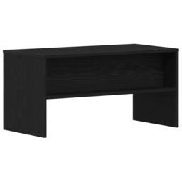 Berkfield Home TV Cabinet Black Oak 80x40x40 cm Engineered Wood - Size: 80 x 40 x 40 cm - thumbnail 7