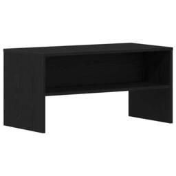 Berkfield Home TV Cabinet Black Oak 80x40x40 cm Engineered Wood - Size: 80 x 40 x 40 cm