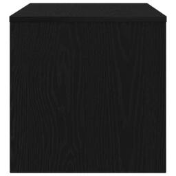 Berkfield Home TV Cabinet Black Oak 80x40x40 cm Engineered Wood - Size: 80 x 40 x 40 cm - thumbnail 6