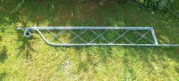 Inspirational Gifting Verdigris Folding Obelisk Plant Support Stake Trellis for Climbing Plants in Green - thumbnail 4