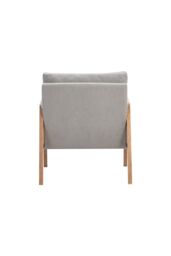 H&O Direct Stylish Wooden Armchair with Natural Rattan - thumbnail 9