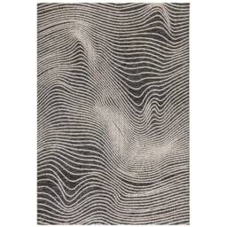 The Rug Shop UK Black Modern Abstract Easy to Clean Design Area Rug - Size: 160 cm x 230 cm - thumbnail 2