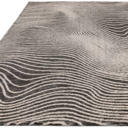 The Rug Shop UK Black Modern Abstract Easy to Clean Design Area Rug - Size: 160 cm x 230 cm - thumbnail 3