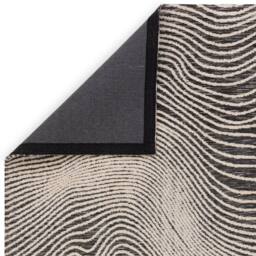 The Rug Shop UK Black Modern Abstract Easy to Clean Design Area Rug - Size: 160 cm x 230 cm - thumbnail 5