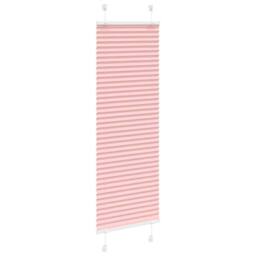 Berkfield Home Pleated Blind Pink 50x100 cm Fabric Width 49.4 cm Polyester