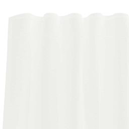 Berkfield Home Voile Curtains with Rod Pockets 2 pcs White - thumbnail 6