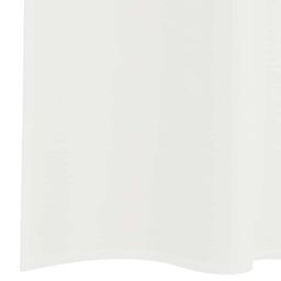 Berkfield Home Voile Curtains with Rod Pockets 2 pcs White - thumbnail 5