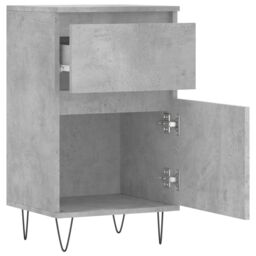 Berkfield Home Sideboard Concrete Grey 40x35x70 cm Engineered Wood - Size: 40 x 35 x 70 cm - thumbnail 6