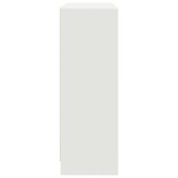 Berkfield Home Sideboard with Drawers & Doors White 73x31x90 cm - Size: 73 x 31 x 90 cm - thumbnail 7
