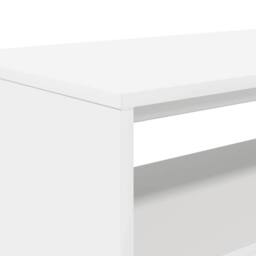 Berkfield Home TV Cabinet White 60x40x40 cm Engineered Wood - Size: 60 x 40 x 40 cm - thumbnail 8