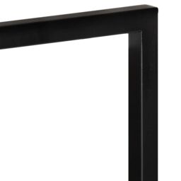 Berkfield Home Wall Shelves 2 pcs 25x25x75 cm Solid Wood Acacia & Steel in Brown - Size: 25 x 25 x 75 cm - thumbnail 5