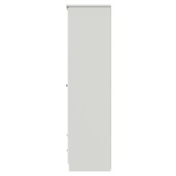 Ready Assembled 2 U Stirling Triple Wardrobe with 2 Drawers (Ready Assembled) in Cream - thumbnail 2