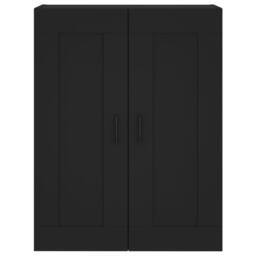 Berkfield Home Wall Mounted Cabinet Black 69.5x34x90 cm Engineered Wood - thumbnail 6