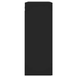 Berkfield Home Wall Mounted Cabinet Black 69.5x34x90 cm Engineered Wood - thumbnail 8