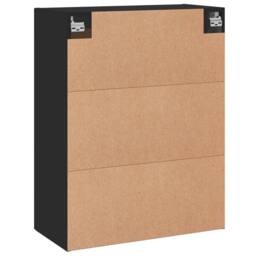 Berkfield Home Wall Mounted Cabinet Black 69.5x34x90 cm Engineered Wood - thumbnail 9