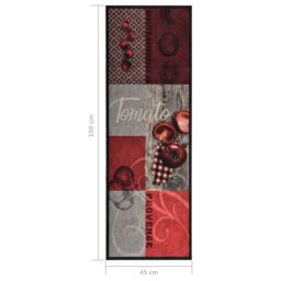 Berkfield Home Kitchen Floor Mat Washable Tomato 45x150 cm - thumbnail 6