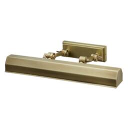 Netlighting Chawton 2 Light Medium Picture Wall Light Brass E14 in Yellow - thumbnail 1