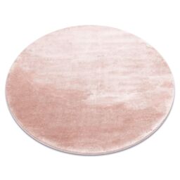 RugsX Visco Rug in Pink - Size: 160 cm diameter - thumbnail 1