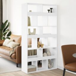 Berkfield Home Room Divider White 100x33x187.5 cm Engineered Wood