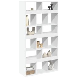 Berkfield Home Room Divider White 100x33x187.5 cm Engineered Wood - thumbnail 3