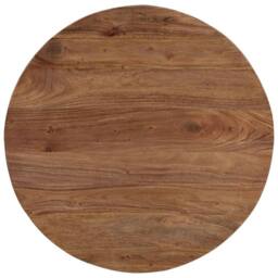 Berkfield Home Beautiful Coffee Table 65x65x32 cm Solid Acacia Wood in Brown - Size: 65 x 65 x 32 cm - thumbnail 8