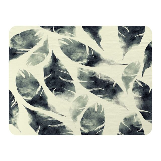 Benjamin Tate Design Feathers Fantastic Birds Blanket in Natural - Size: 120 cm x 150 cm - image 1