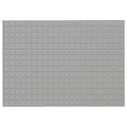 Berkfield Home Weighted Blanket Grey 155x220 cm 7 kg Fabric - thumbnail 3