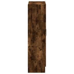 Berkfield Home Classic Book Cabinet Smoked Oak 82.5x30.5x115 cm Engineered Wood in Brown - thumbnail 7