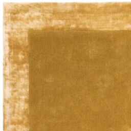 The Rug Shop UK Gold Handmade Luxurious Easy to clean Plain Border Area Rug - Size: 200 cm x 290 cm - thumbnail 3
