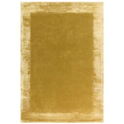 The Rug Shop UK Gold Handmade Luxurious Easy to clean Plain Border Area Rug - Size: 200 cm x 290 cm - thumbnail 1